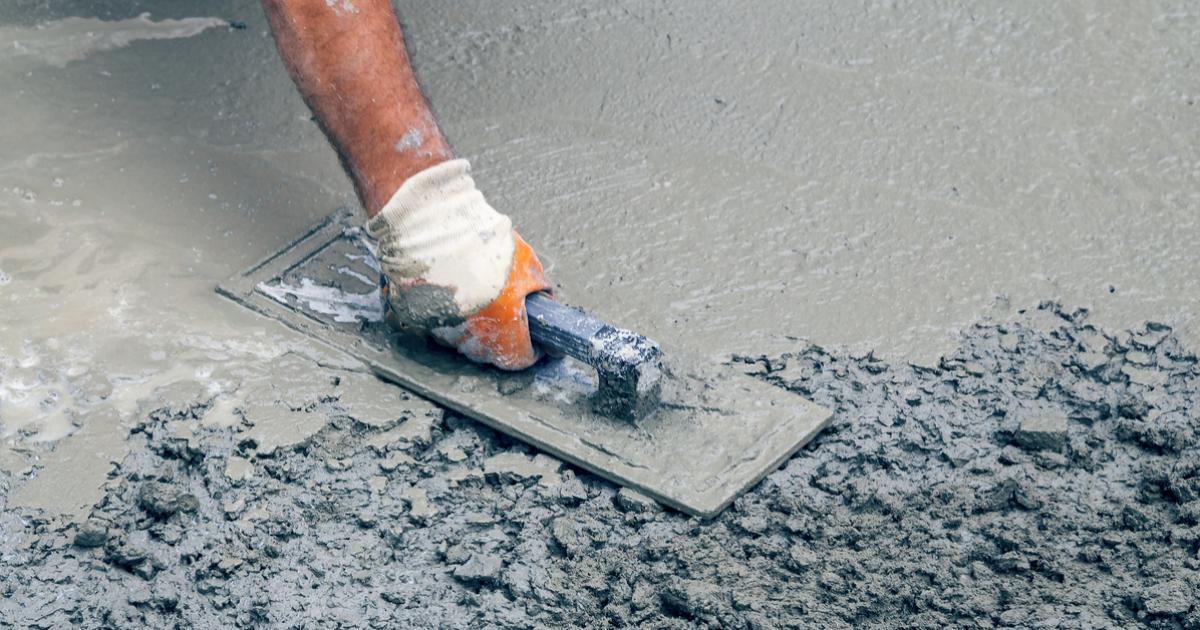 How to Pour a Small Concrete Slab